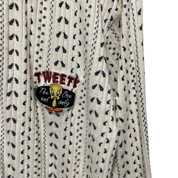 Warner Bros. Tweety “The One and Only” Pajama Top Dress Size Small/Medium - Picture 5 of 12